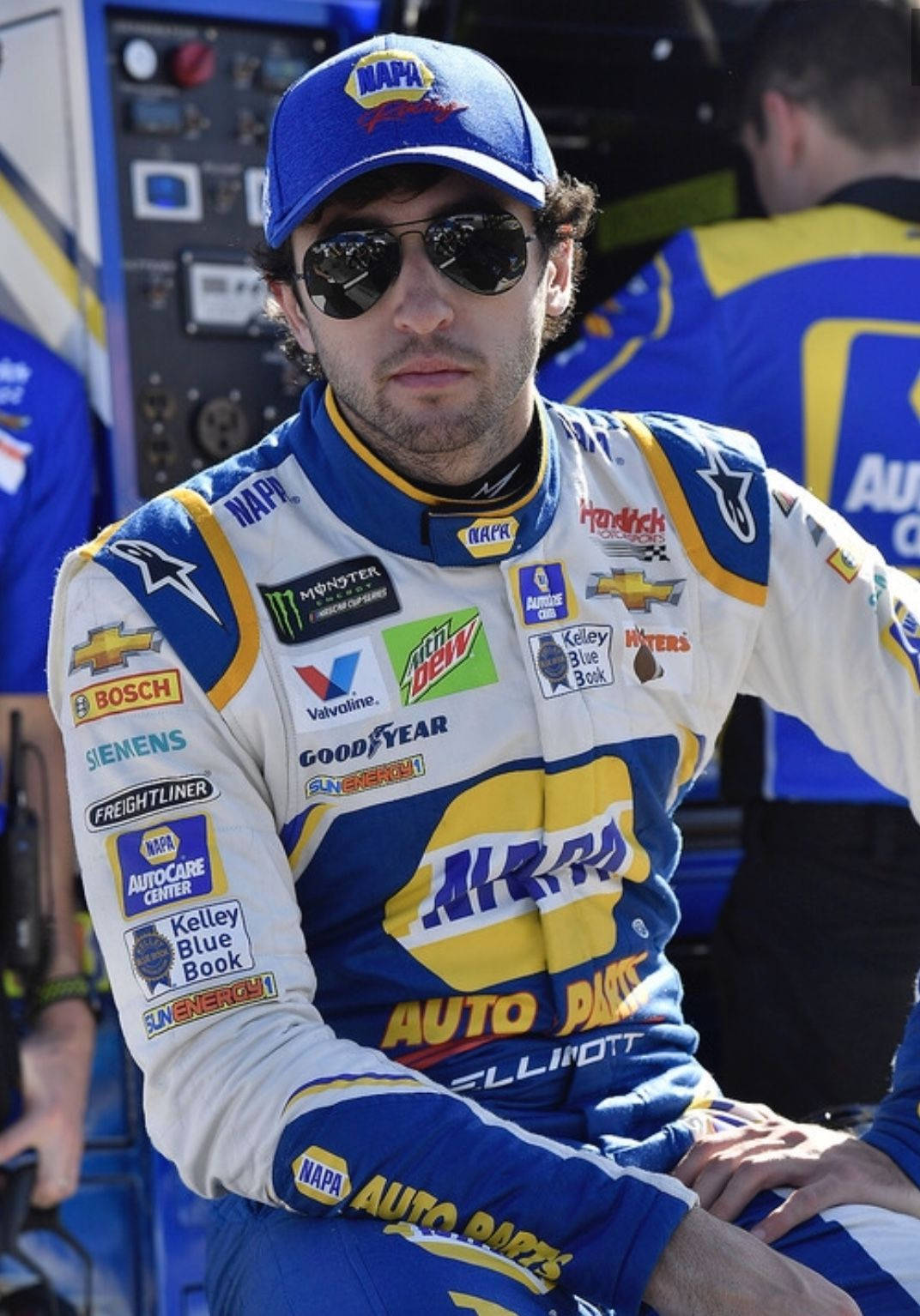 Serious Chase Elliot