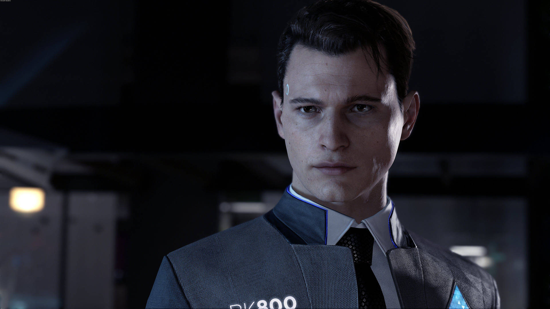 Serious Connor In Detroit: Become Human Background