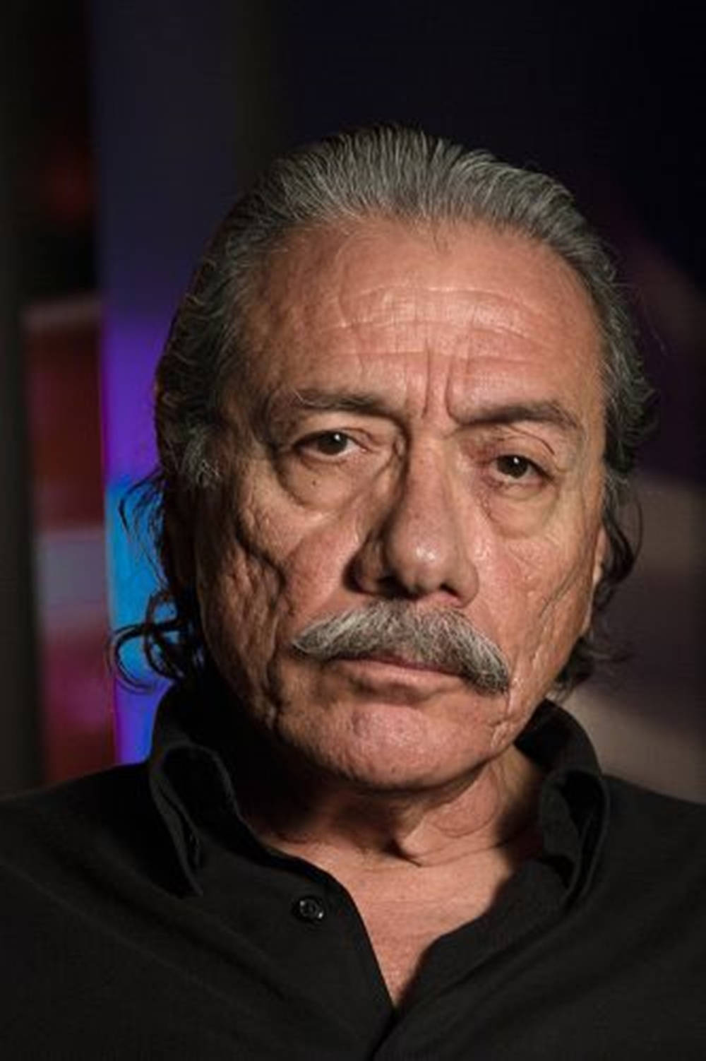 Serious Edward James Olmos Background