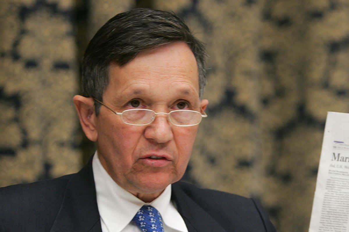 Serious Face Of Dennis Kucinich