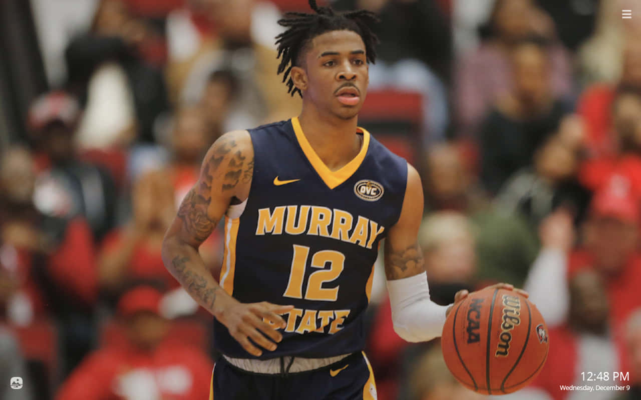 Serious Face Of Ja Morrant Background