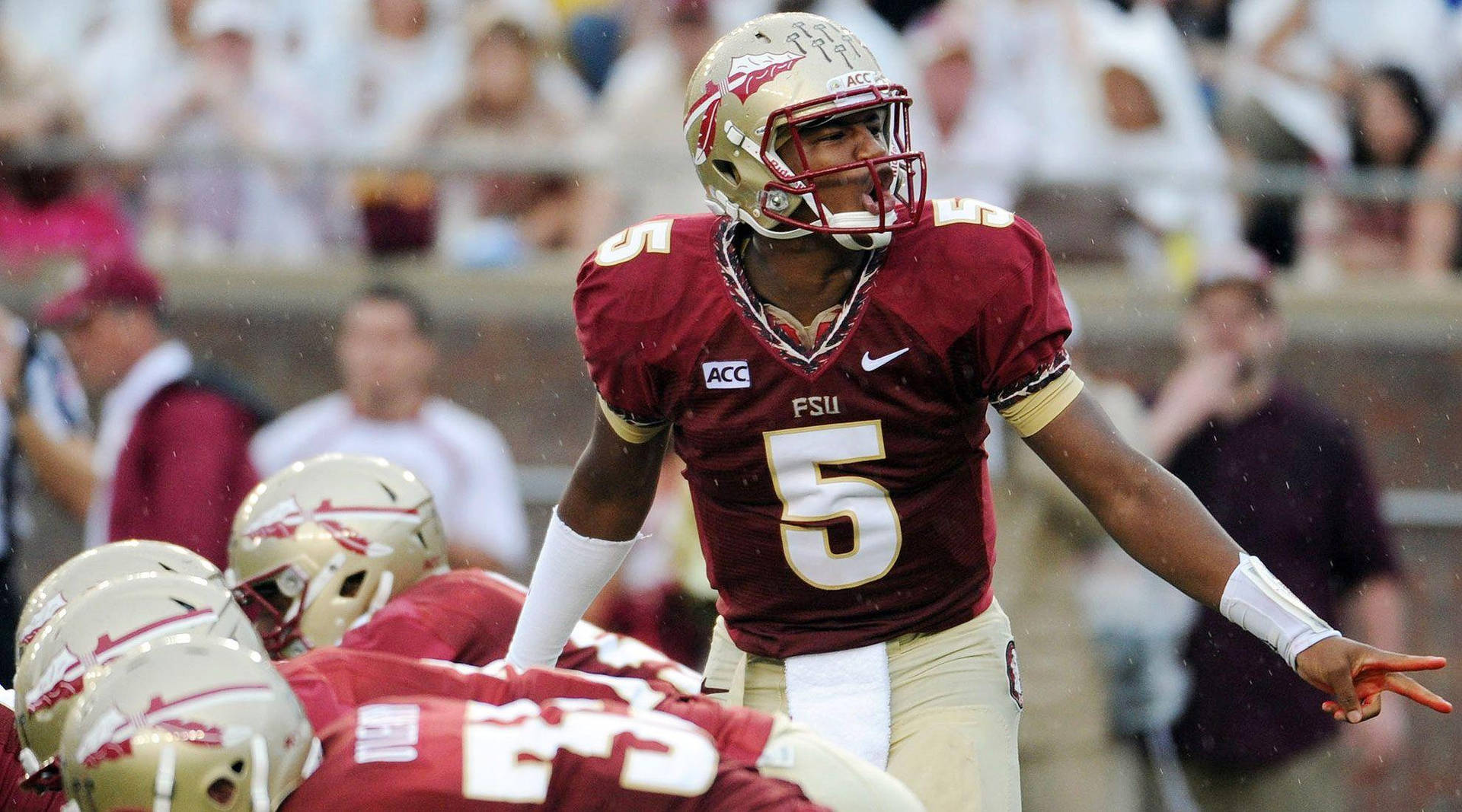 Serious Football Game Jameis Winston