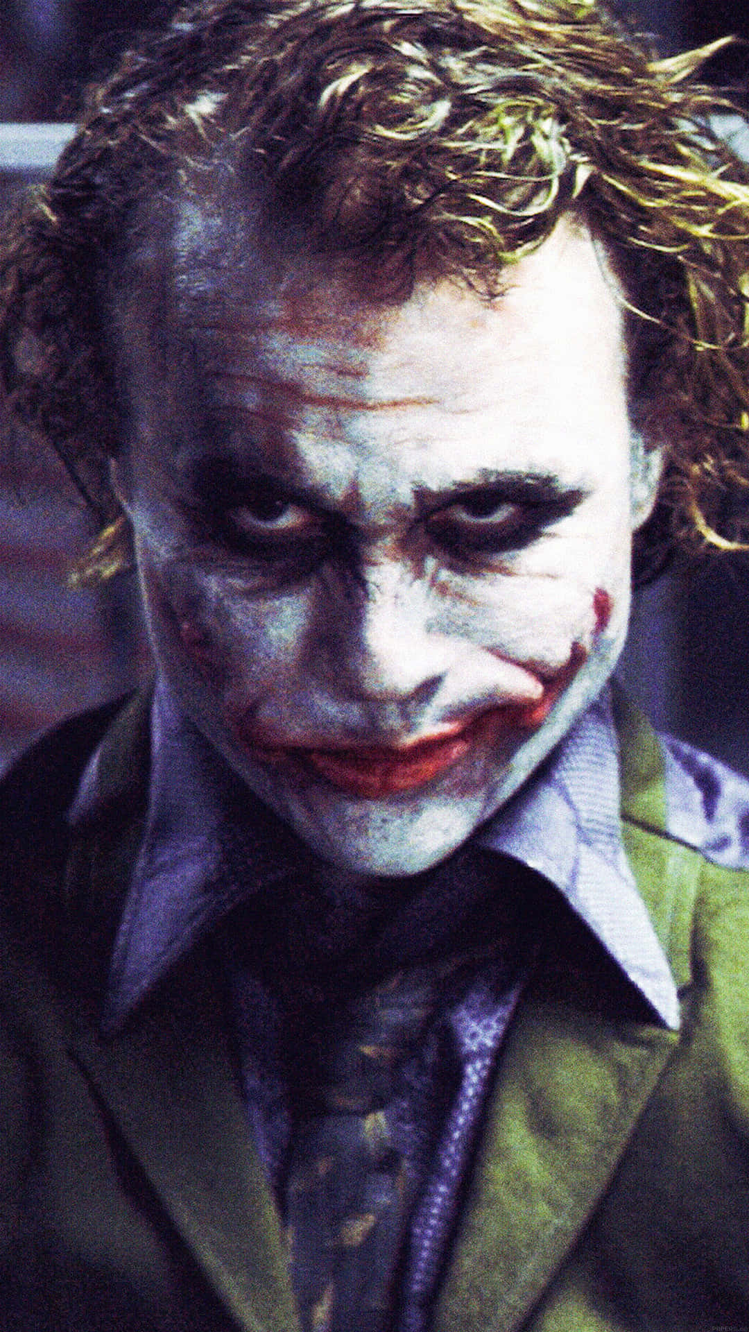 Serious Heath Ledger Joker Background