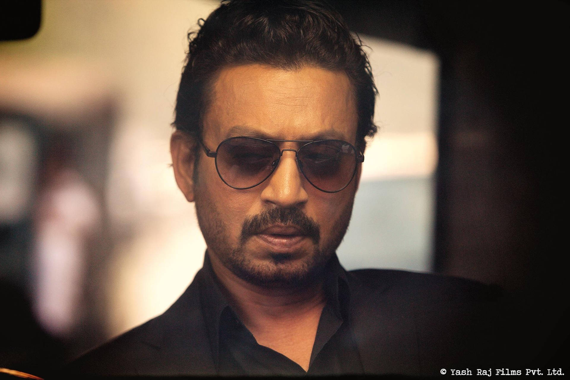 Serious Irrfan Khan Background