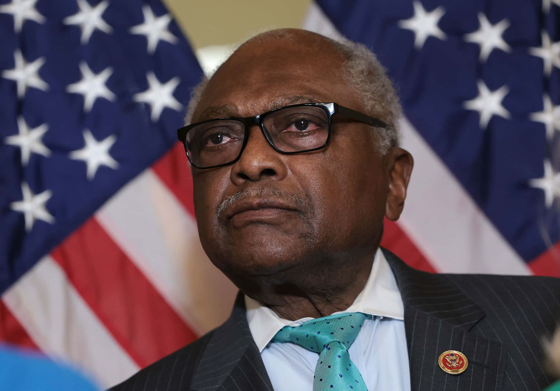 Serious Jim Clyburn