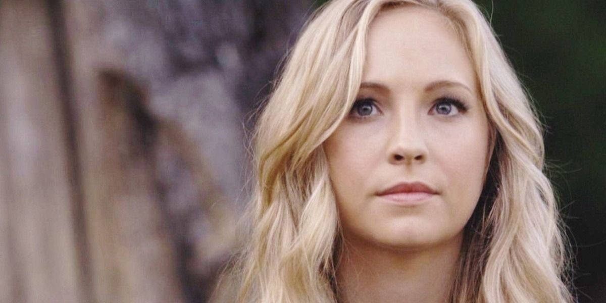Serious Look Of Caroline Forbes Background