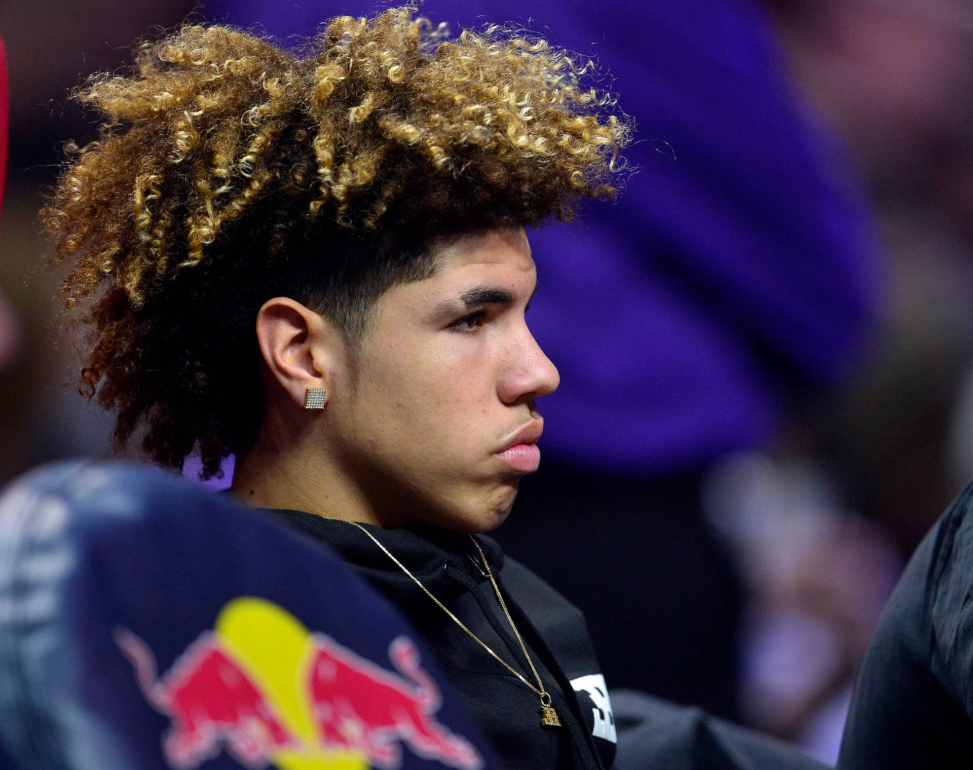 Serious Look Of Lamelo Ball Background