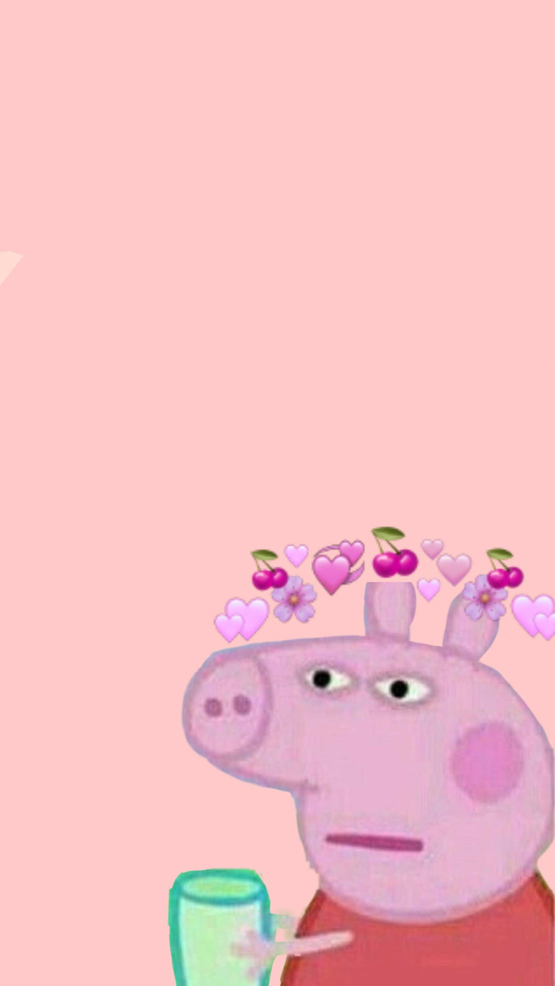 Serious Peppa Pig Phone Background