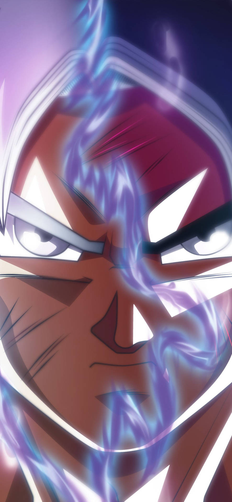 Serious Super Saiyan Son Goku Iphone Background