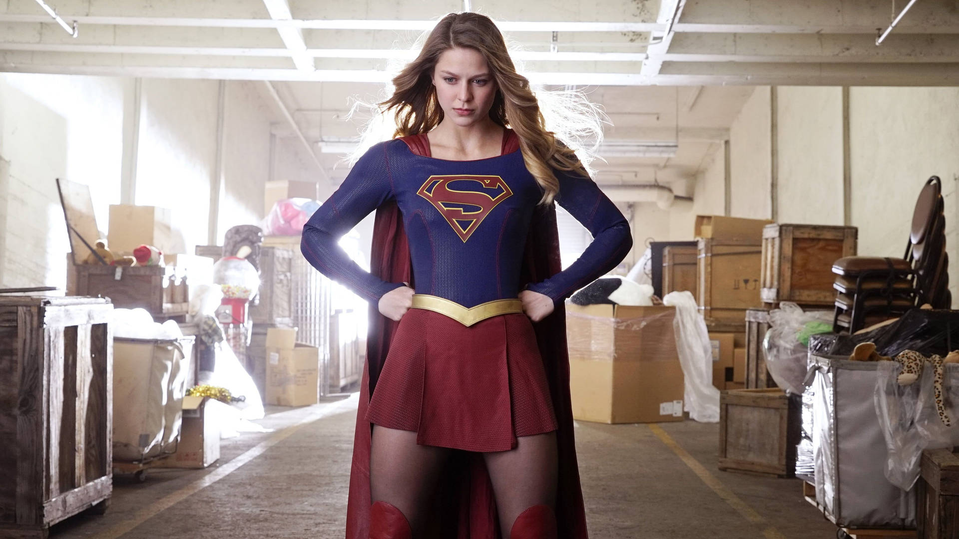Serious Superwoman Background