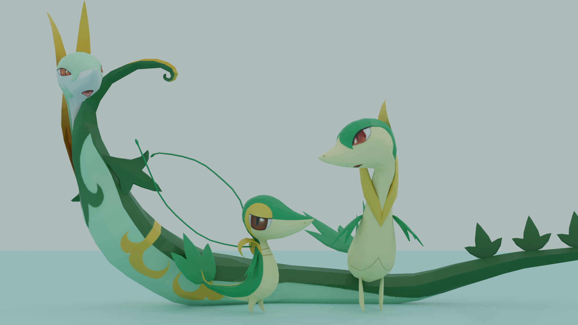 Serperior 3d Background