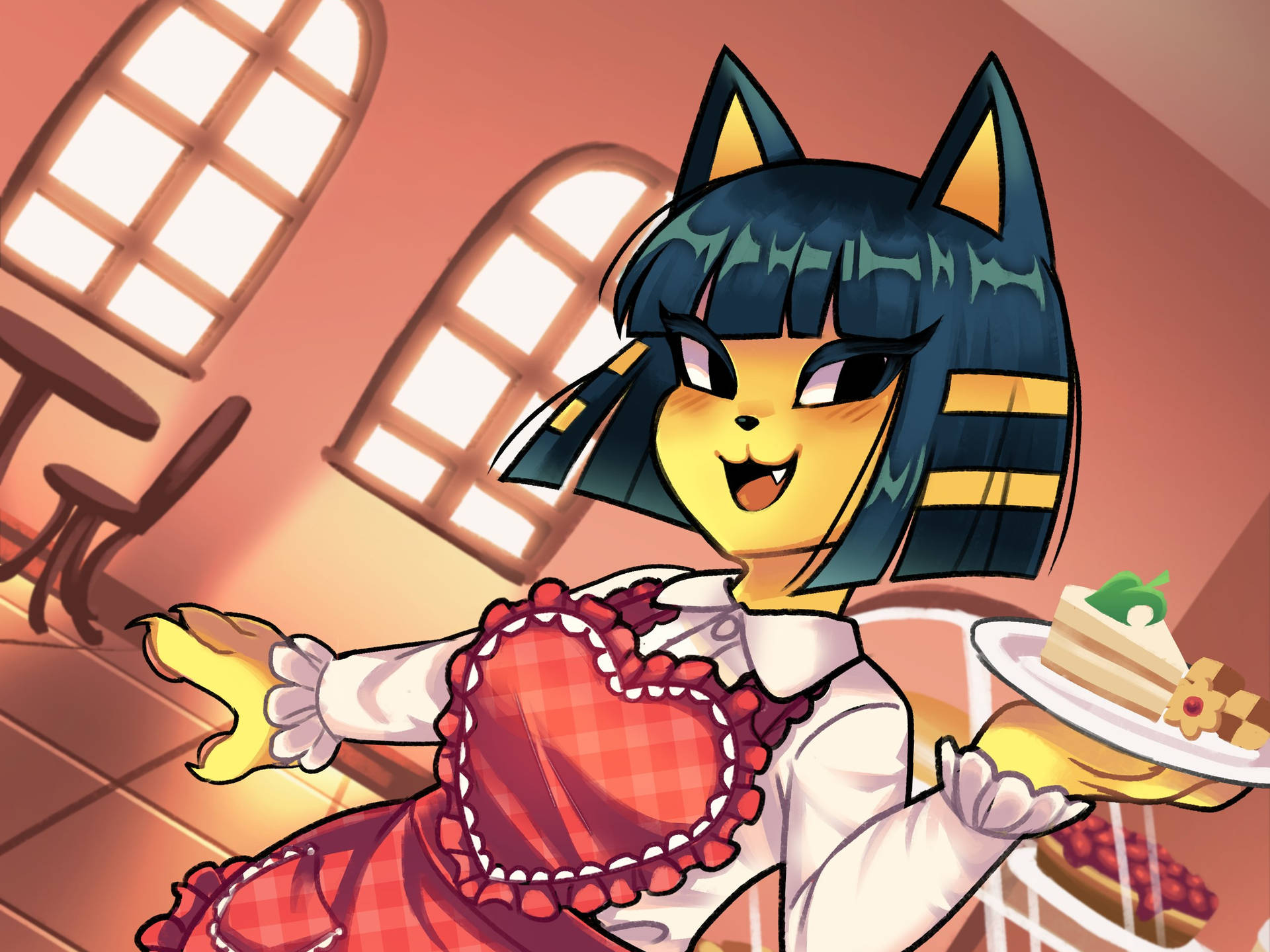 Server Ankha Animal Crossing Background