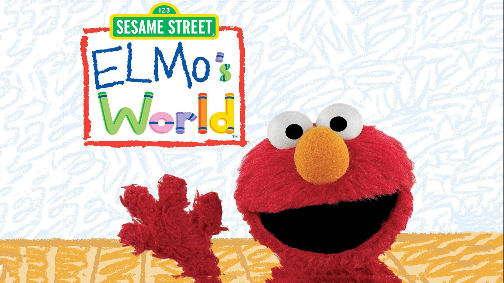 Sesame Street Elmo's World Cover Background