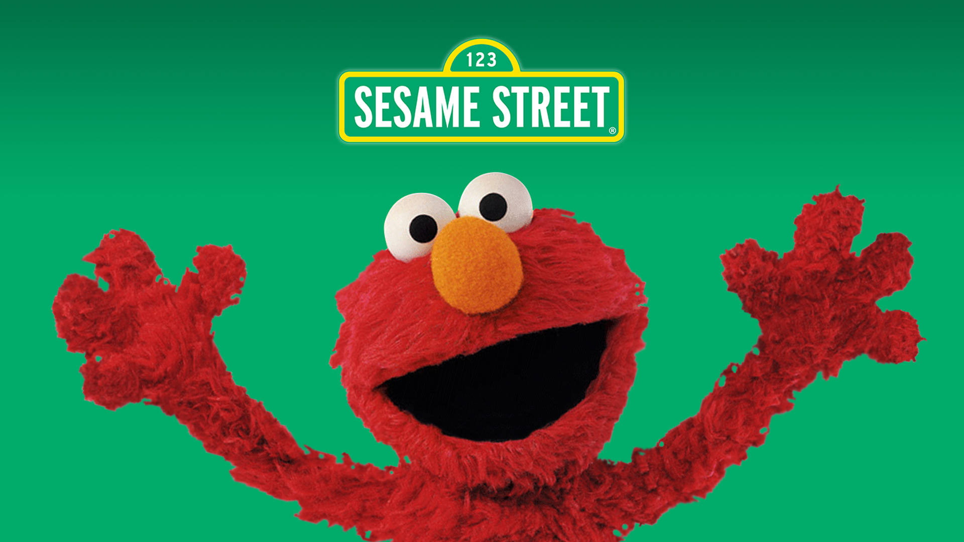 Sesame Street Happy Elmo Background