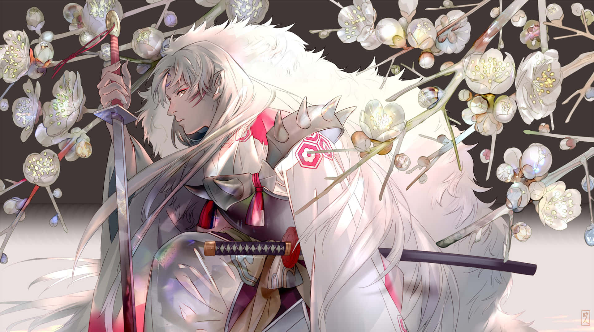 Sesshomaru, The Calm And Powerful Demon Lord Background