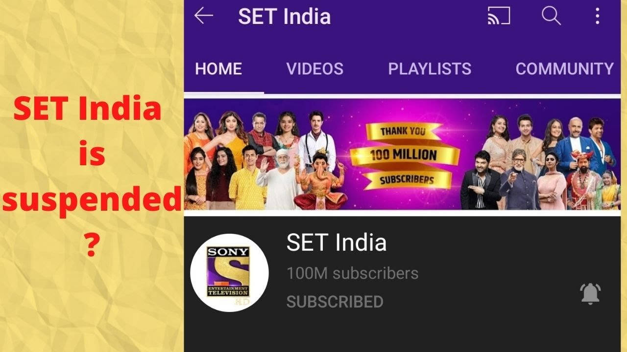 Set India Youtube Thumbnail