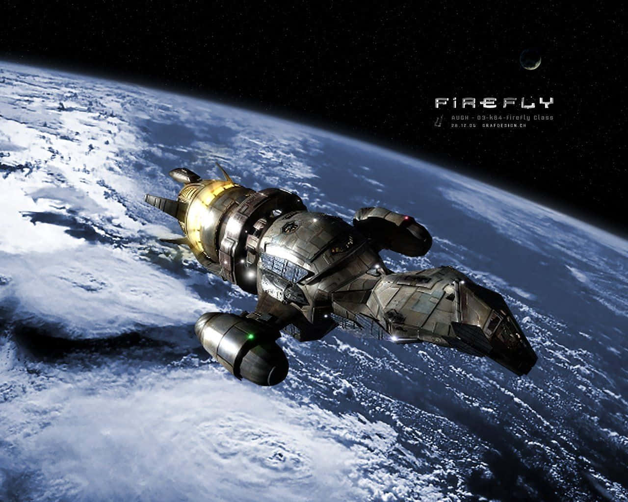 Set Out On An Epic Sci-fi Adventure With The Crew Of Firefly Background