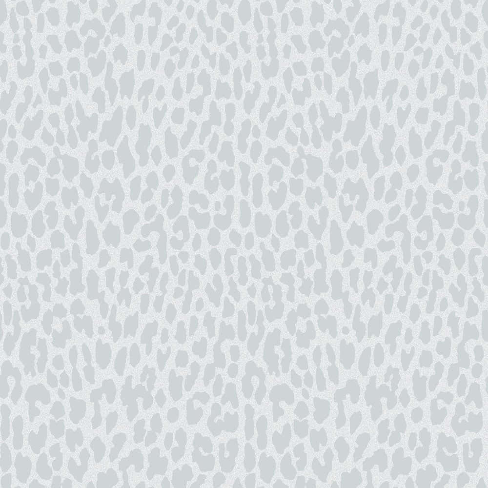 Set Yourself Apart With White Leopard Print Background