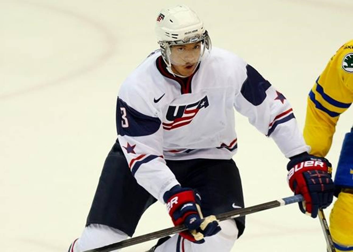 Seth Jones From Columbus Blue Jackets Shocked Expression