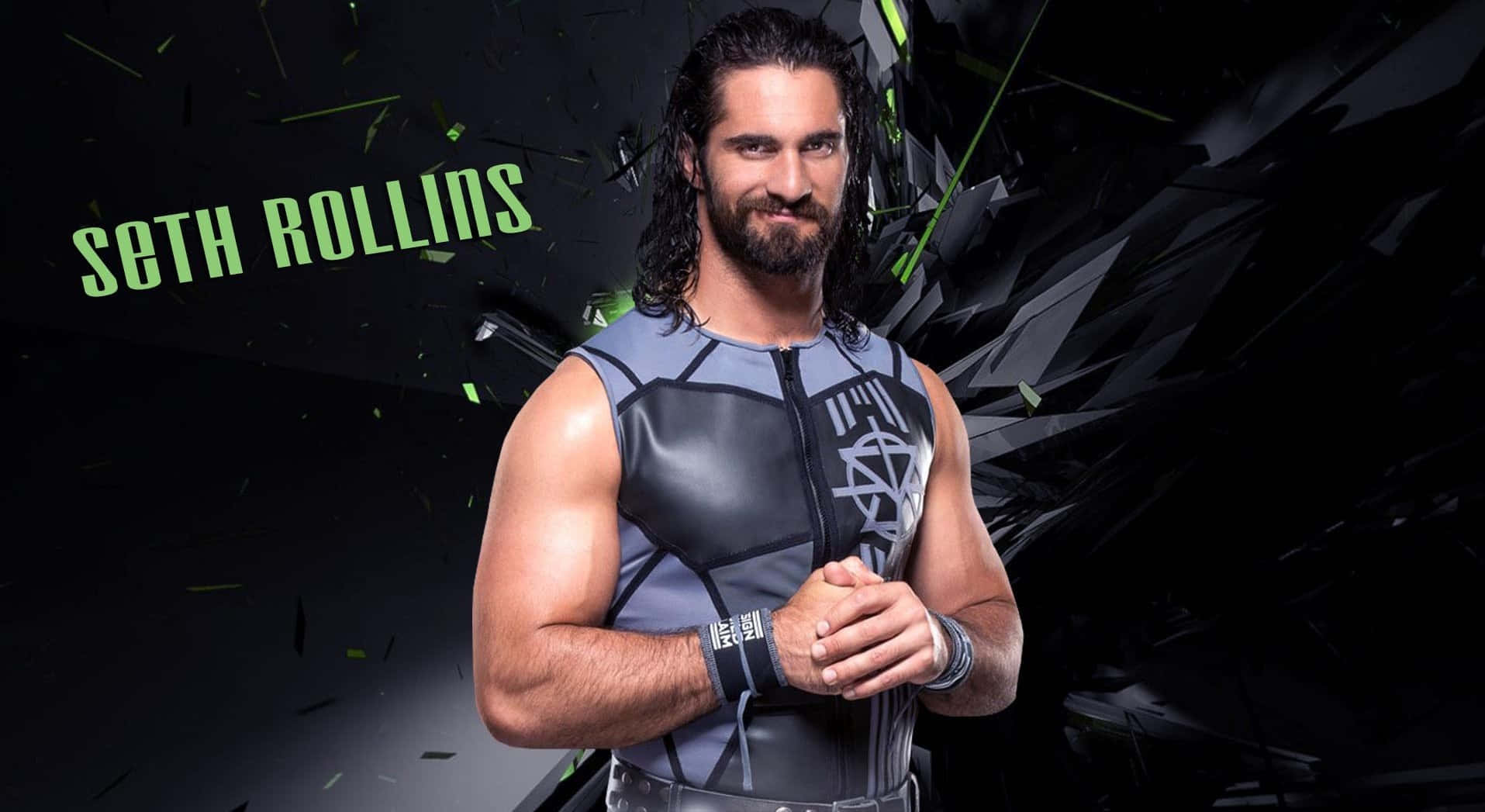Seth Rollins Wrestling Attire Background