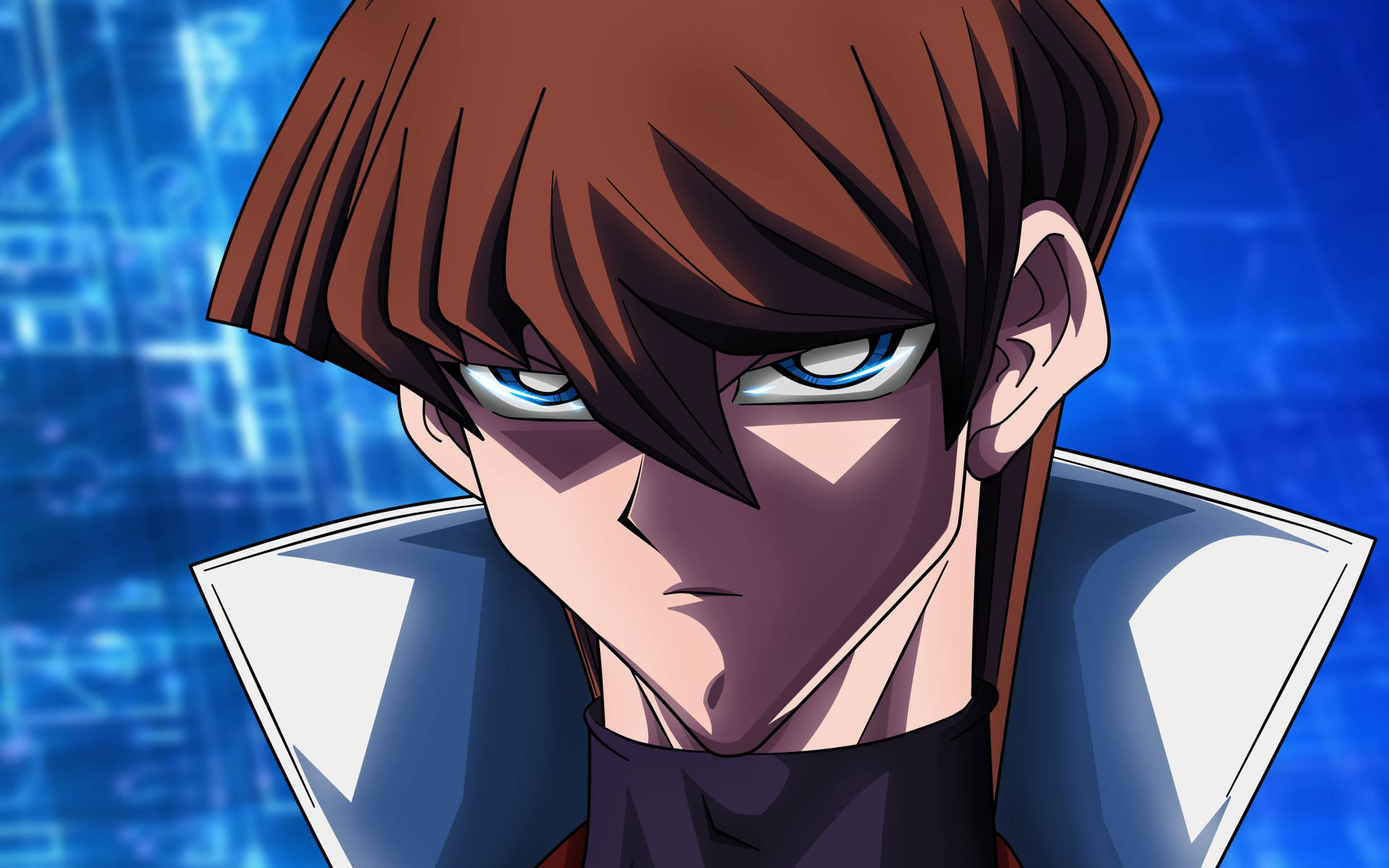 Seto Kaiba Close-up Yu Gi Oh Background