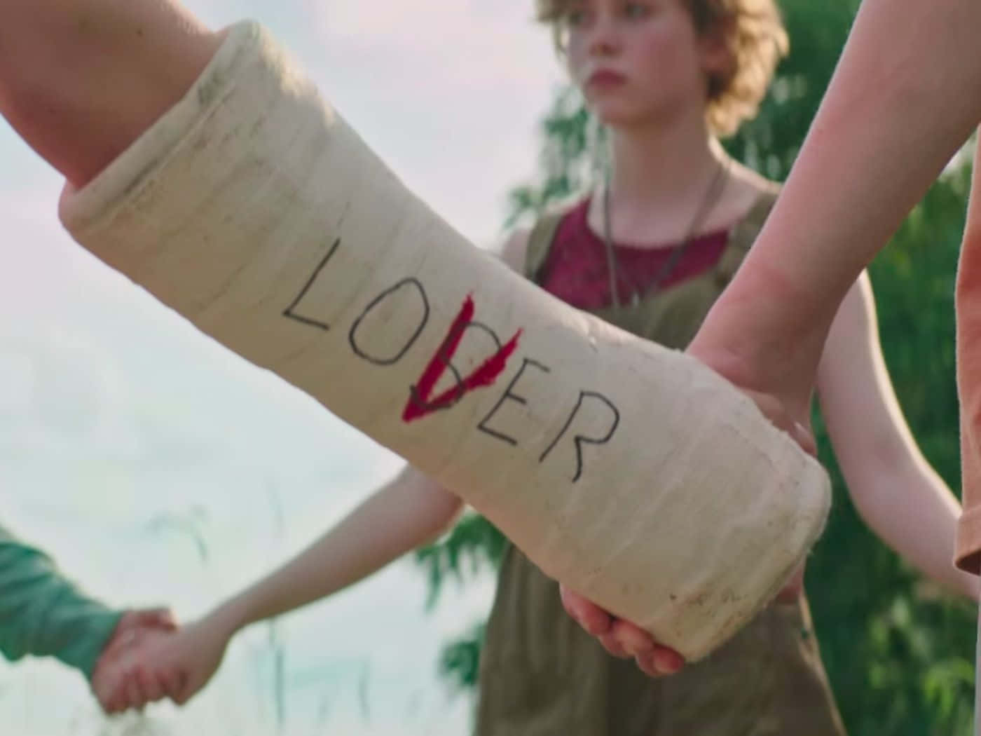 Seven Friends Stand United In The Fight Against Their Bullies Background