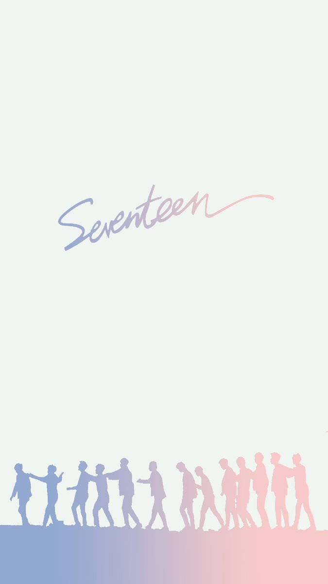 Seventeen Rose Quartz & Serenity Background