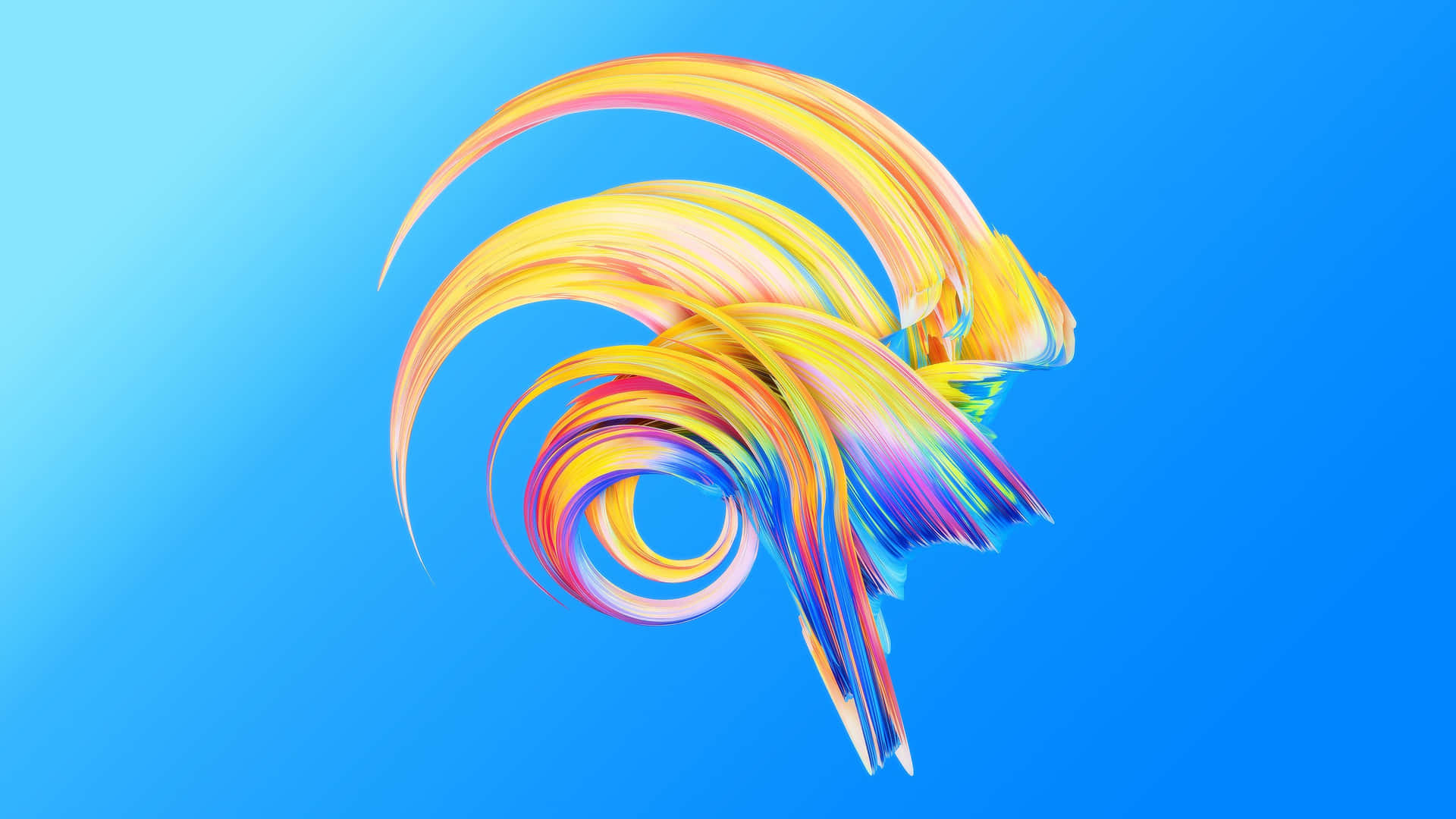 Several Paint Strokes Background