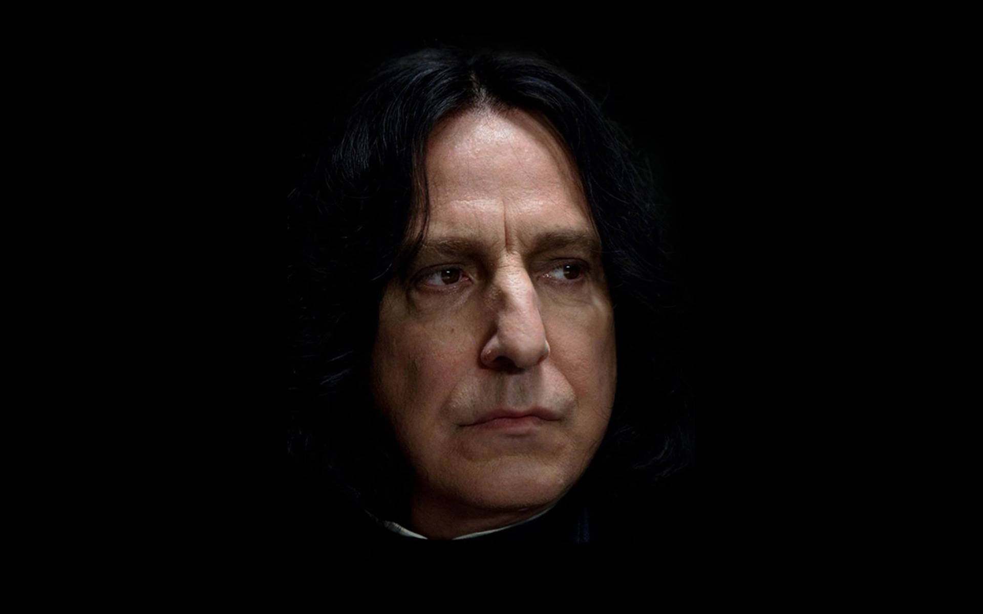 Severus Snape Black Hair