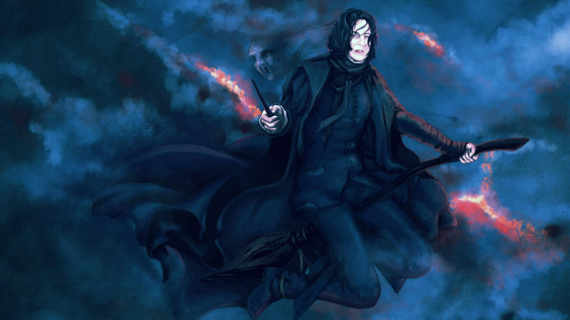 Severus Snape Broom