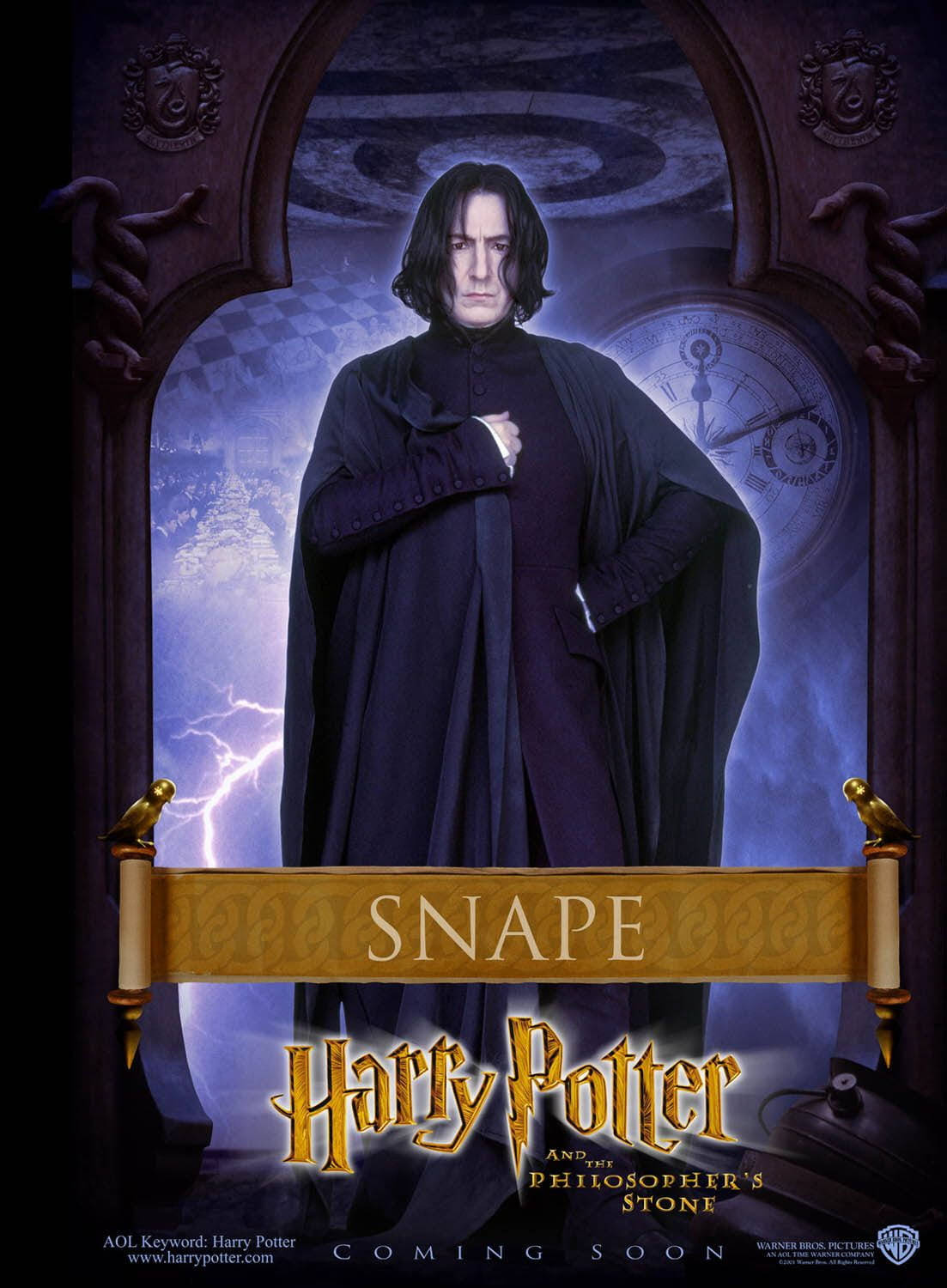 Severus Snape Character Banner Background