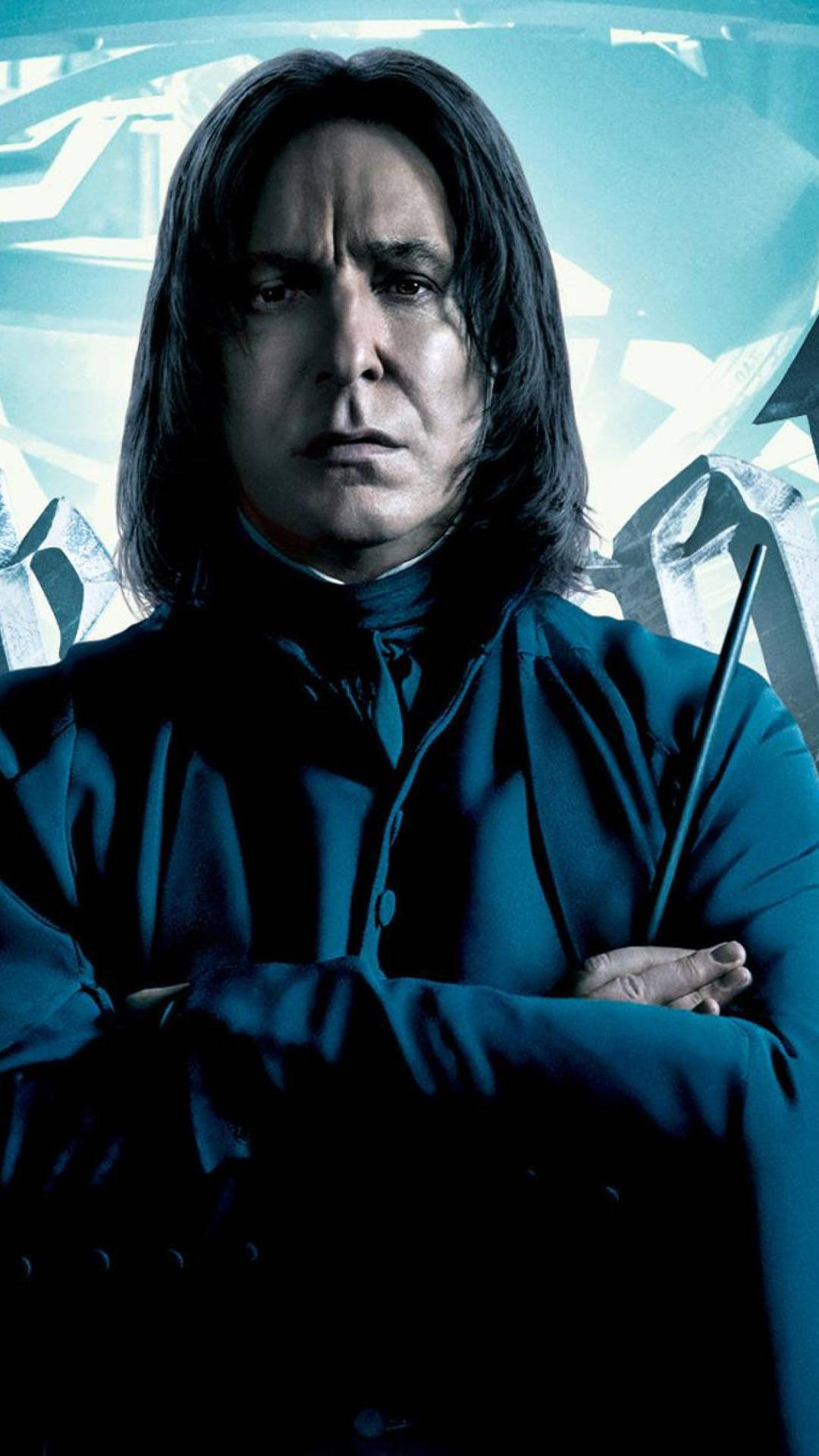 Severus Snape Crossed Arms Background