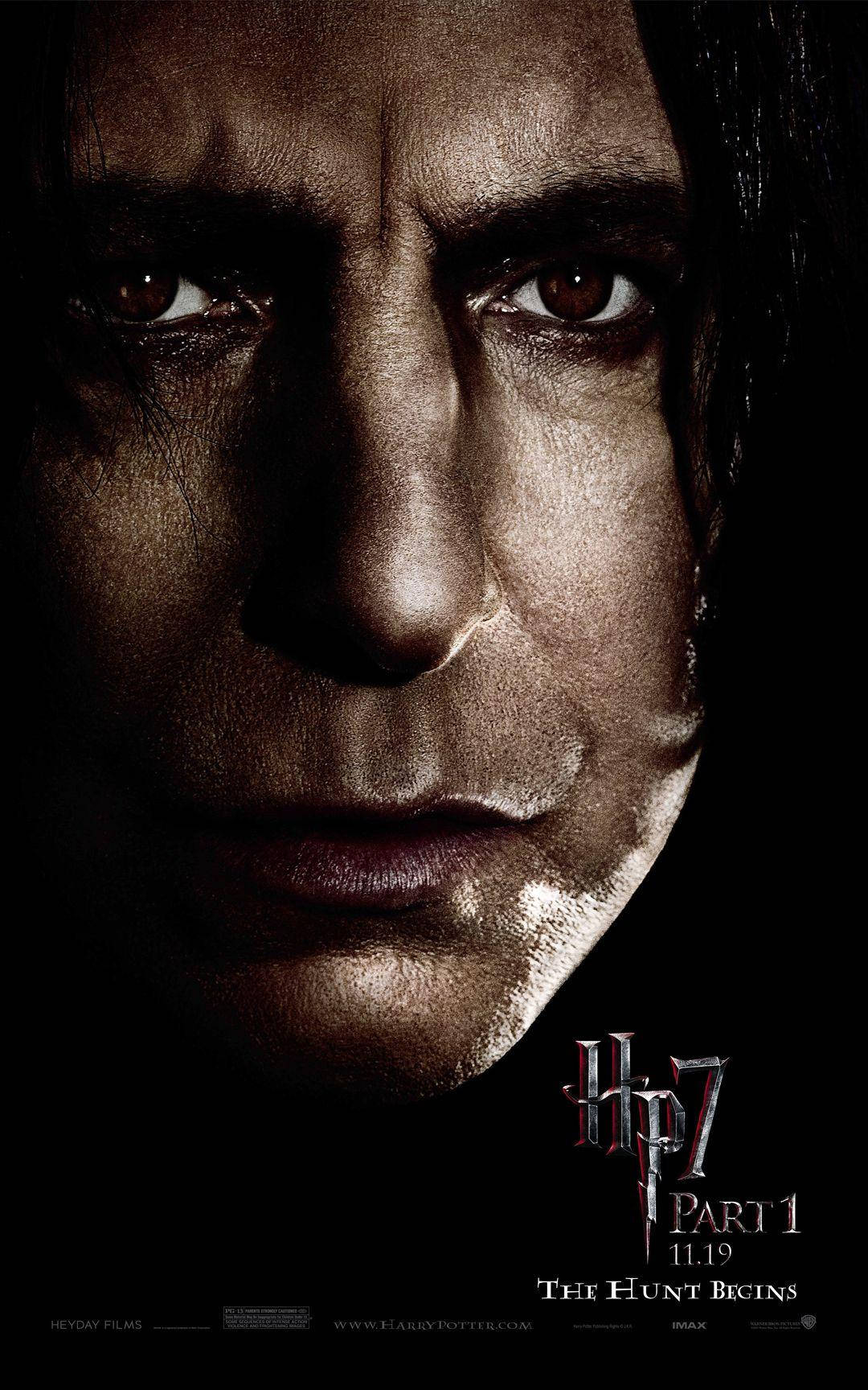 Severus Snape Intense Look Background