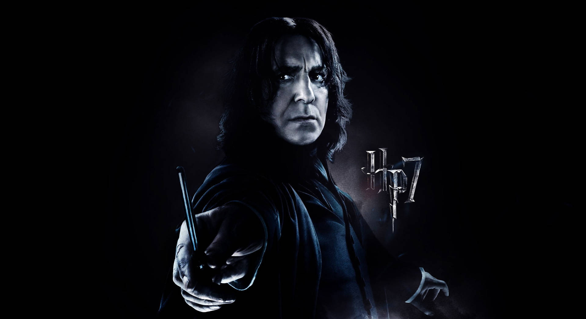 Severus Snape Monochromatic Art Background