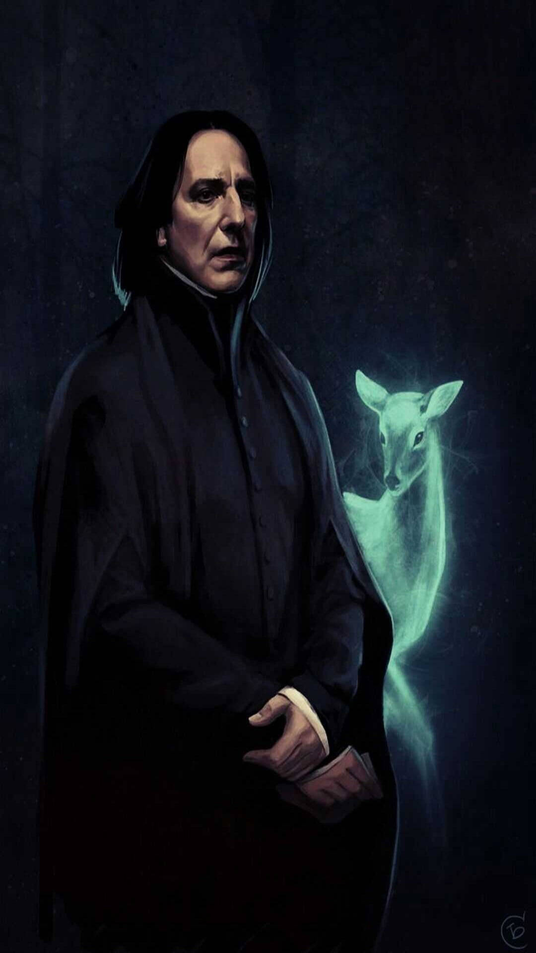 Severus Snape Painting