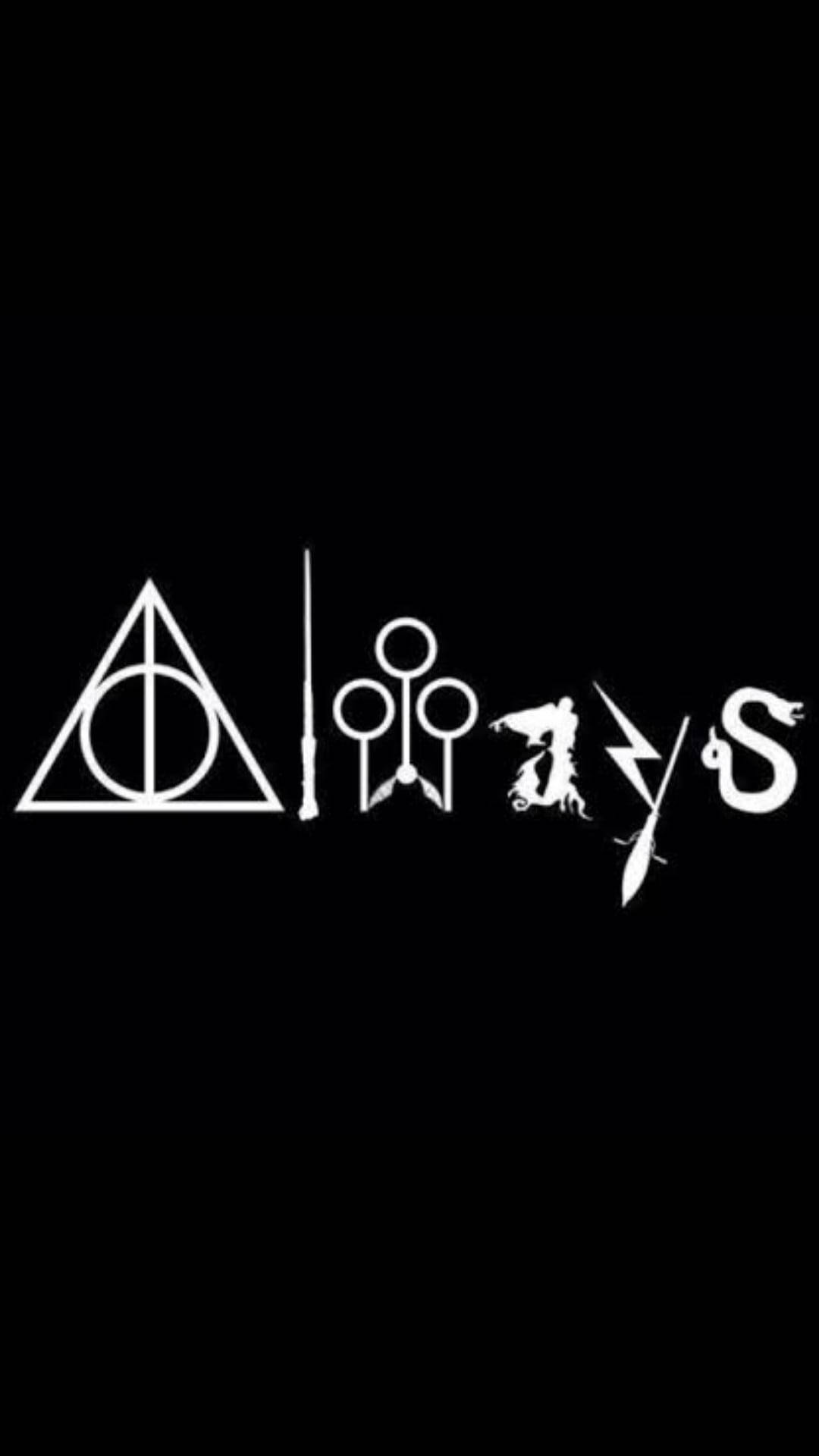 Severus Snape Symbols Background