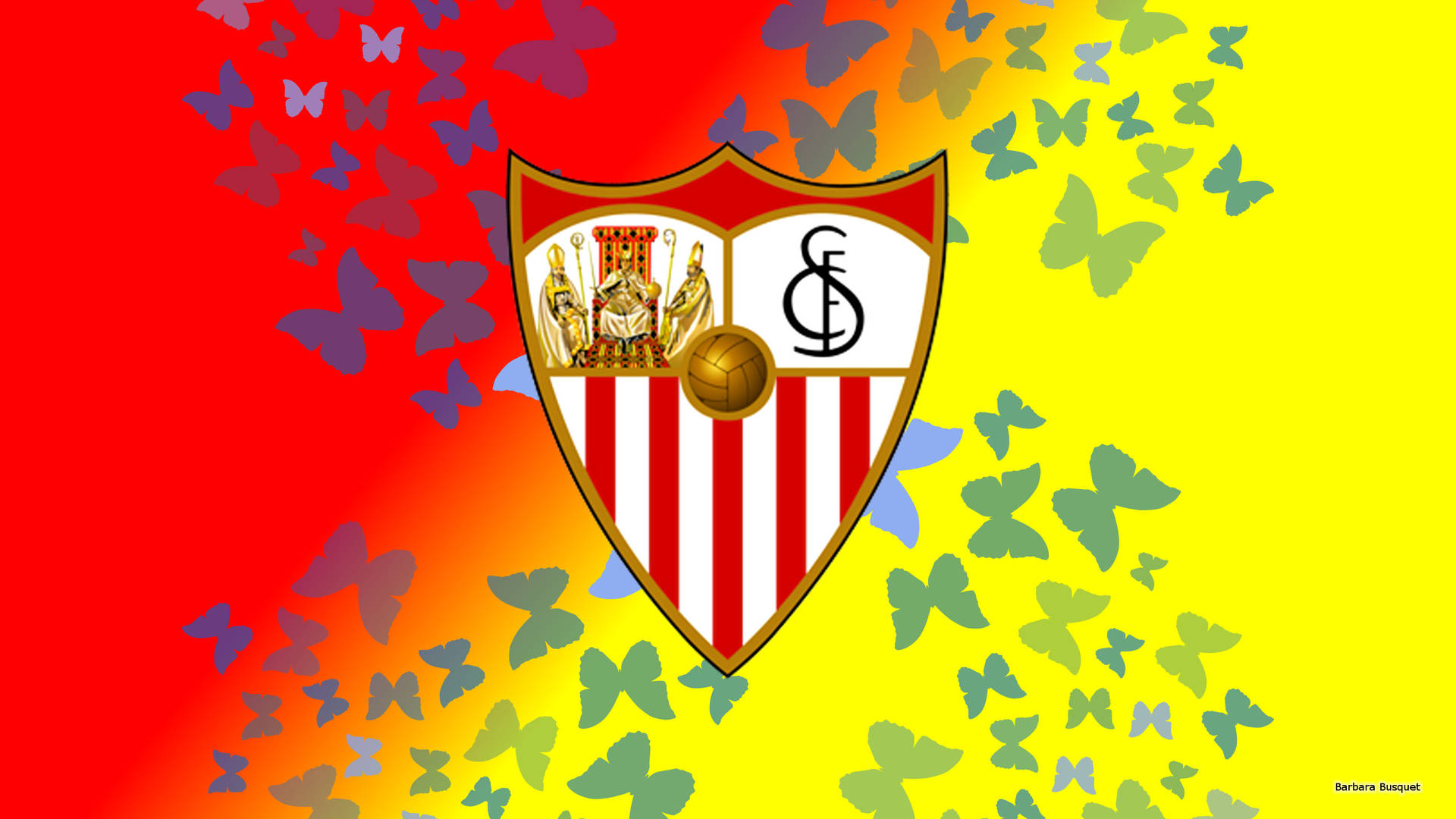 Sevilla Fc Butterfly Effect Background