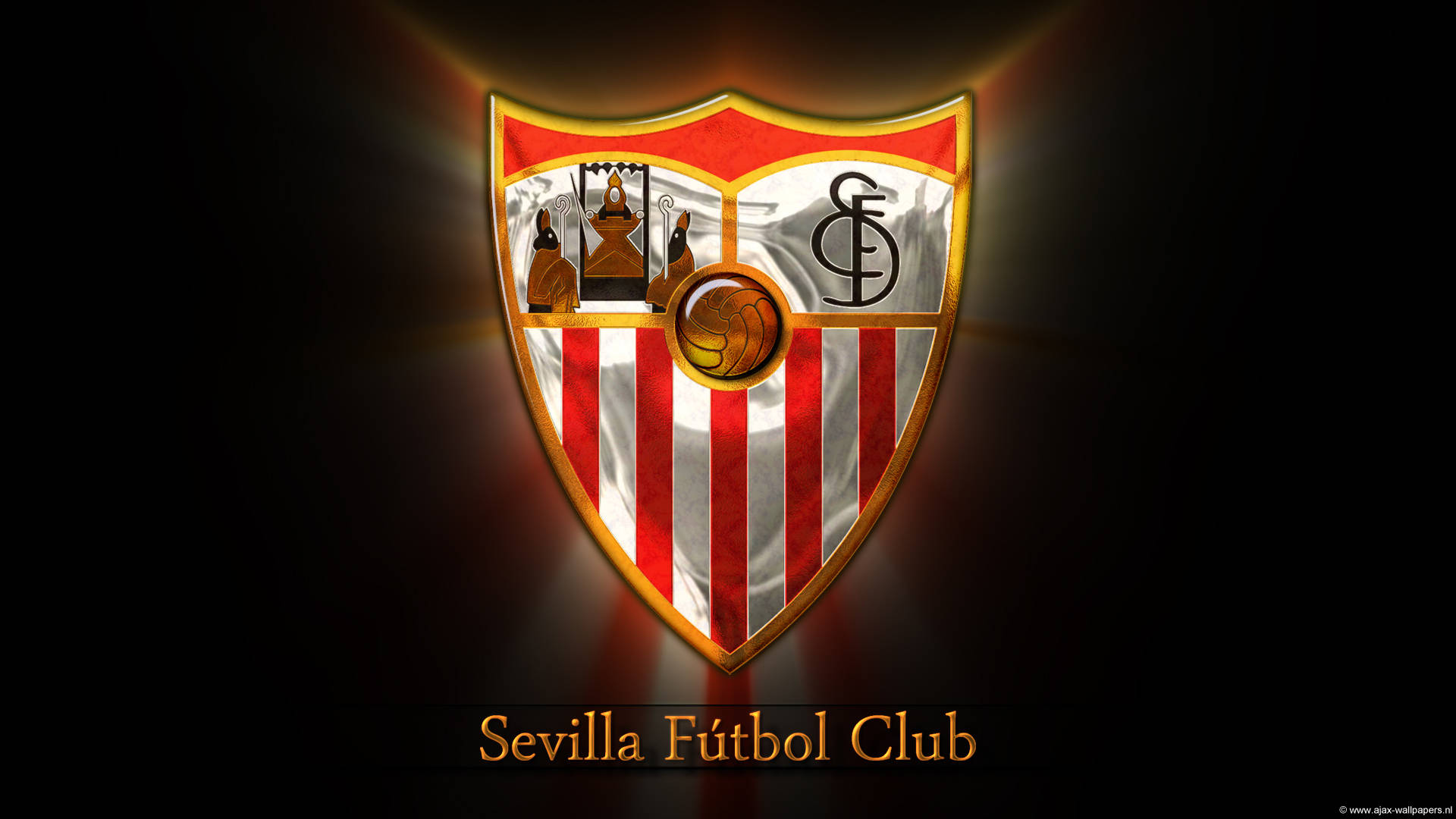 Sevilla Fc Football Club Logo Background