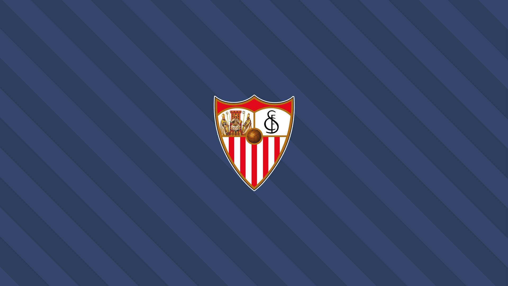 Sevilla Fc In Blue Background
