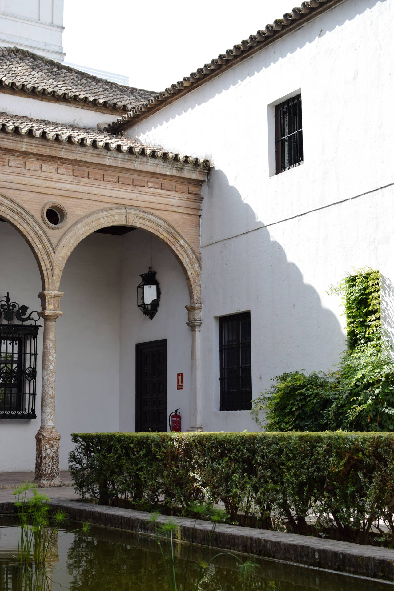 Seville White Building Background