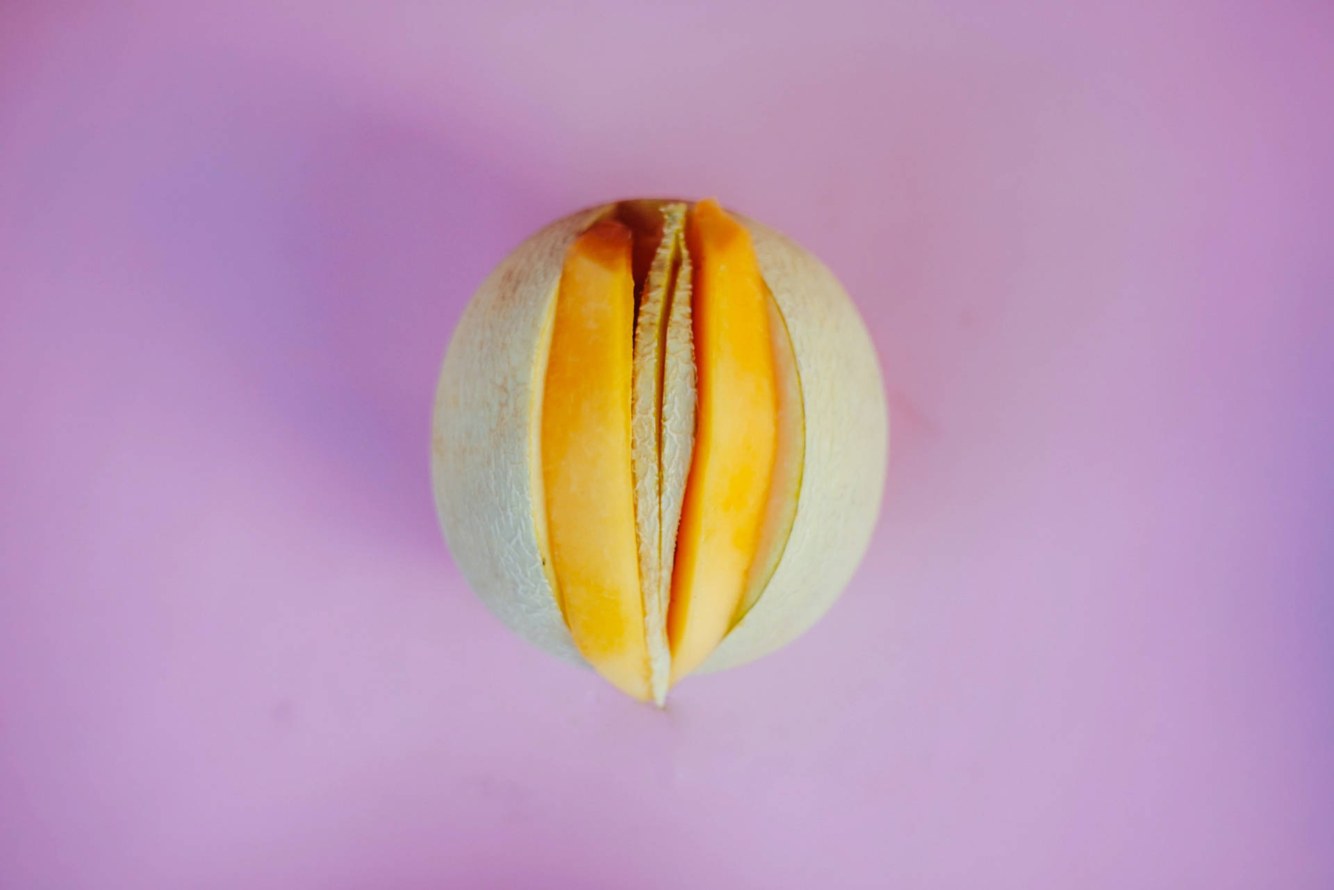 Sexual Melon Top View Background