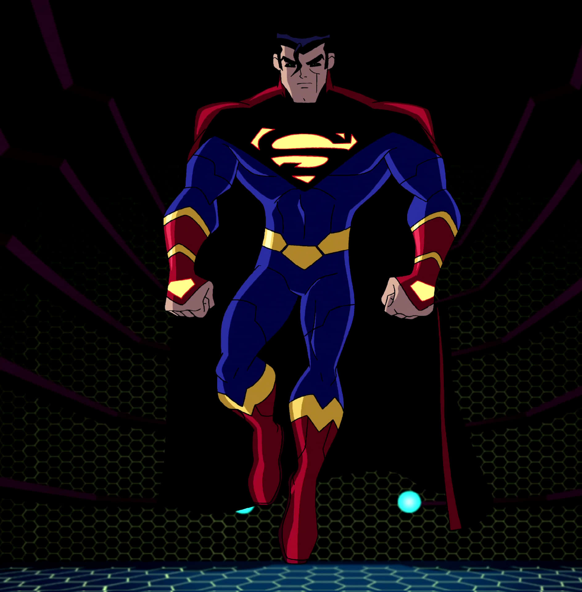 Sexy Brave Superman Legion Of Super Heroes Background