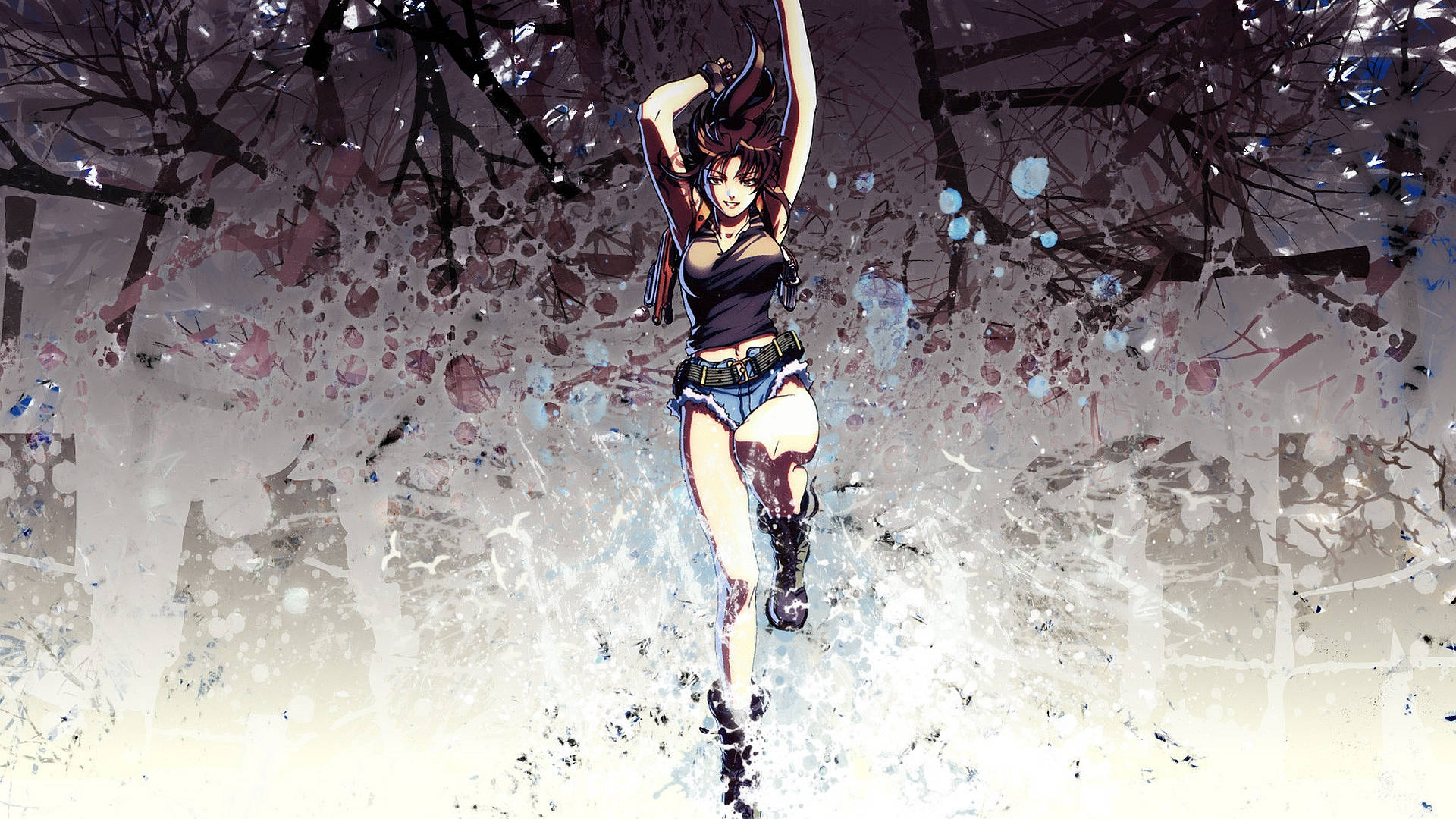 Sexy Gangster Revy Background