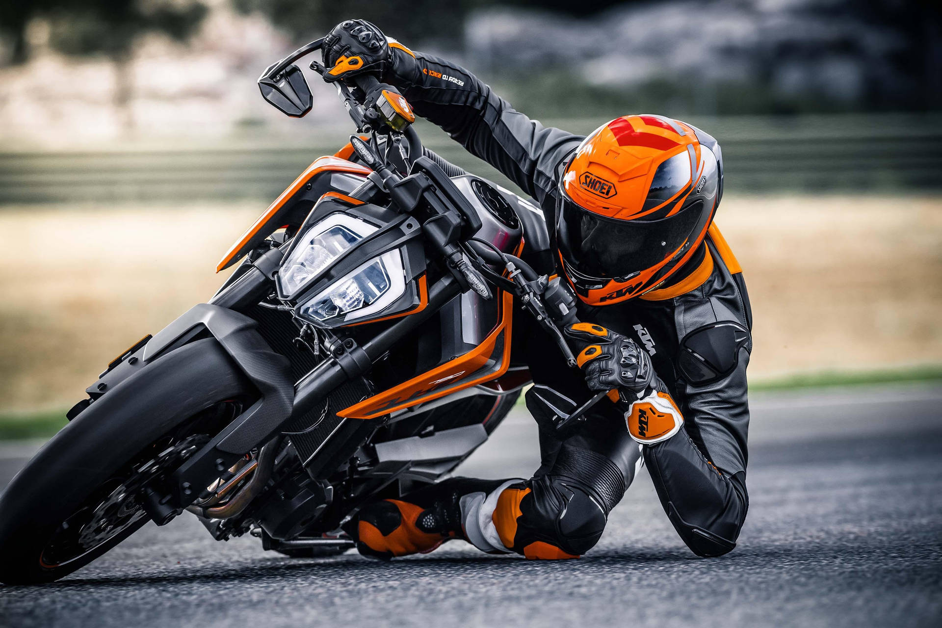 Sexy Ktm Bike Stunt In 4k Background