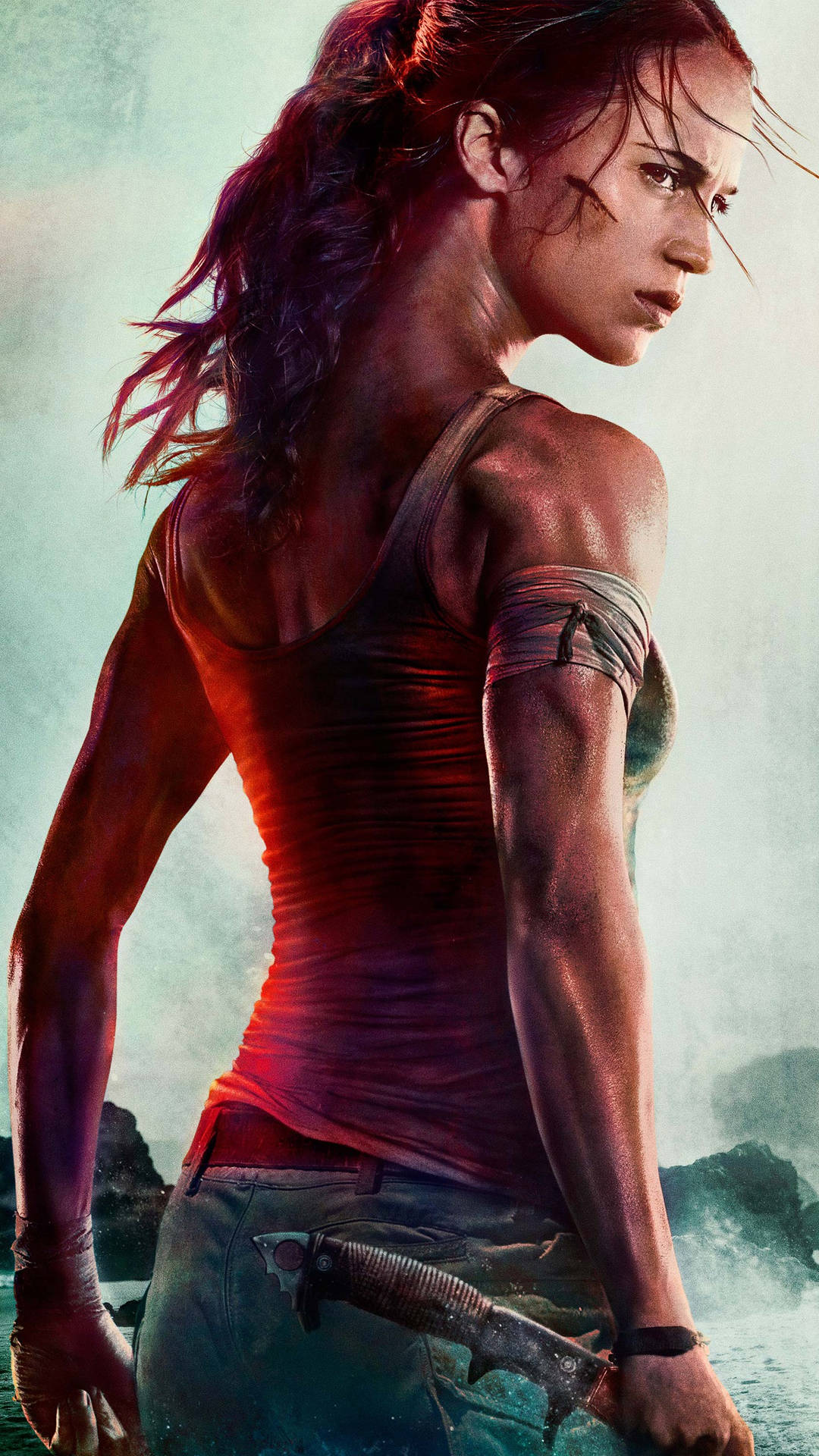 Sexy Lara Croft Tomb Raider Iphone Background