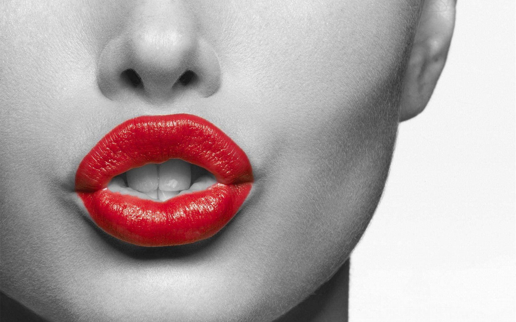 Sexy Lips Photography Background