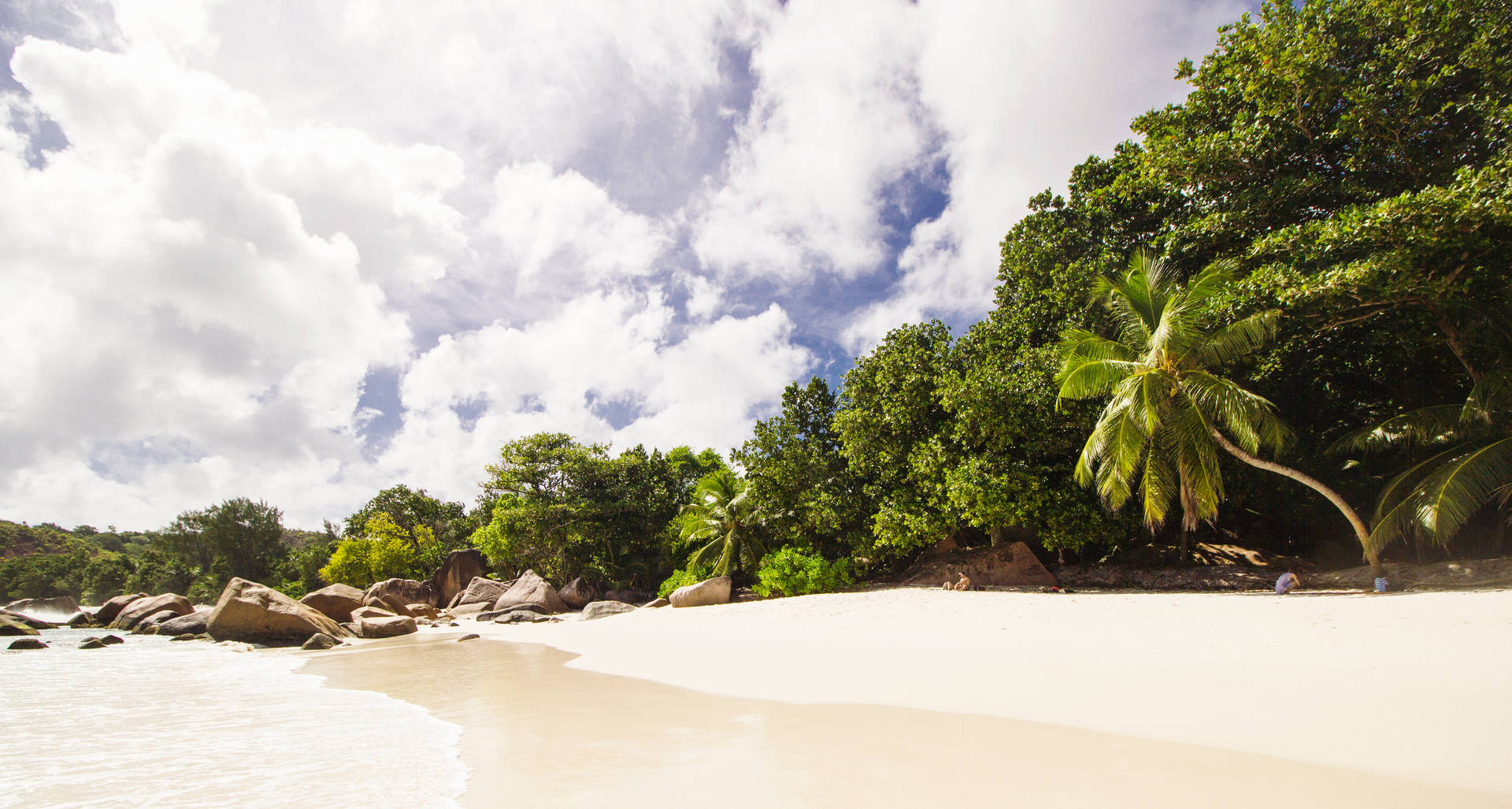 Seychelles Anse Takamaka Background
