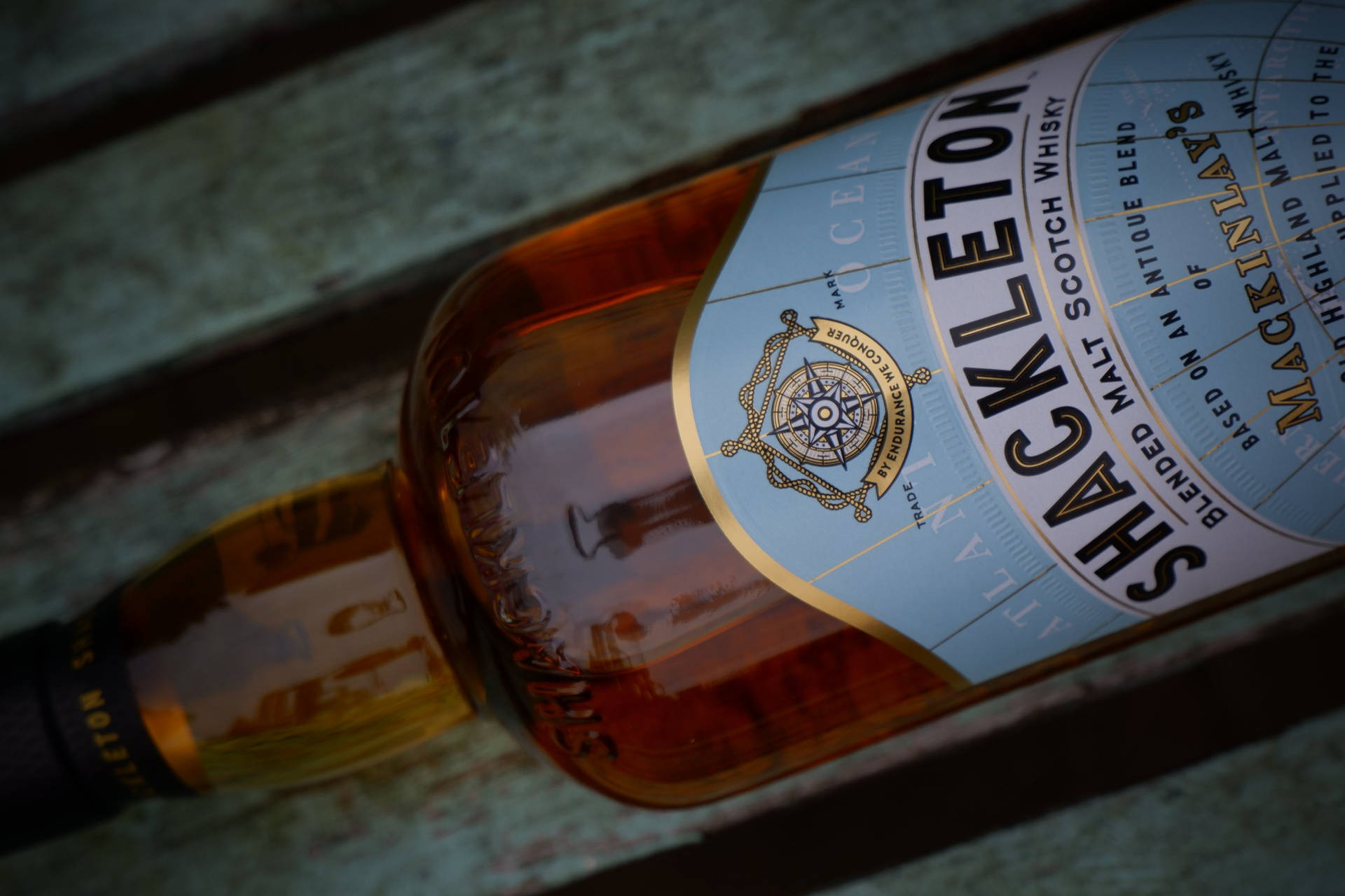 Shackleton Blended Malt Scotch Whisky Background