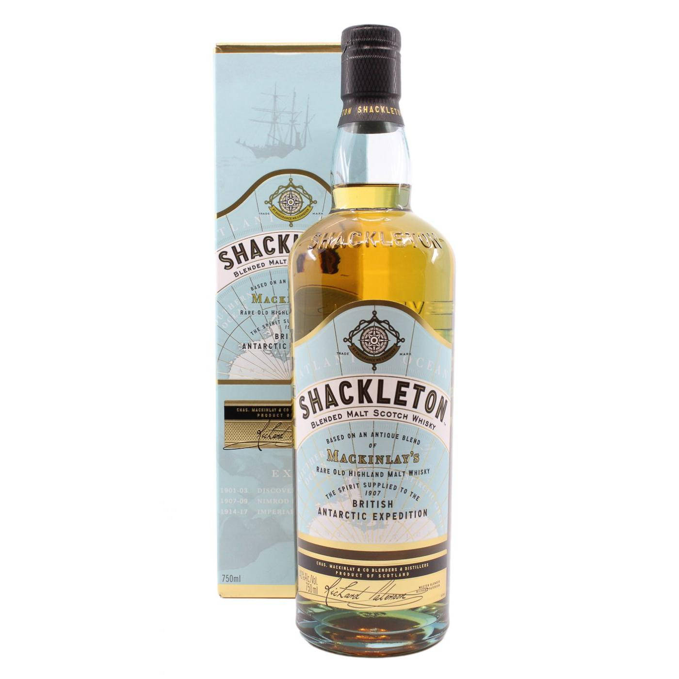 Shackleton Scotch Whisky Bottle And Box