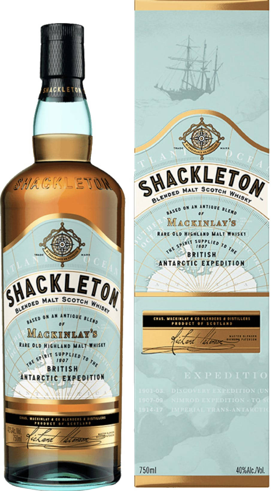 Shackleton Whiskey Unopened Liquor Bottle